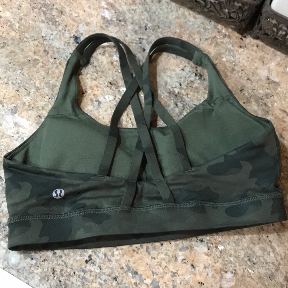 Lululemon Strappy Sports Bra - Camo